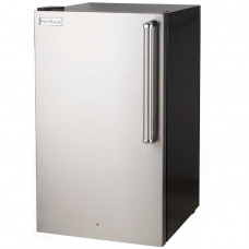 Fire Magic Premium, 4.2 Cubic Foot Refrigerator, with Locking Door, Left Hinged