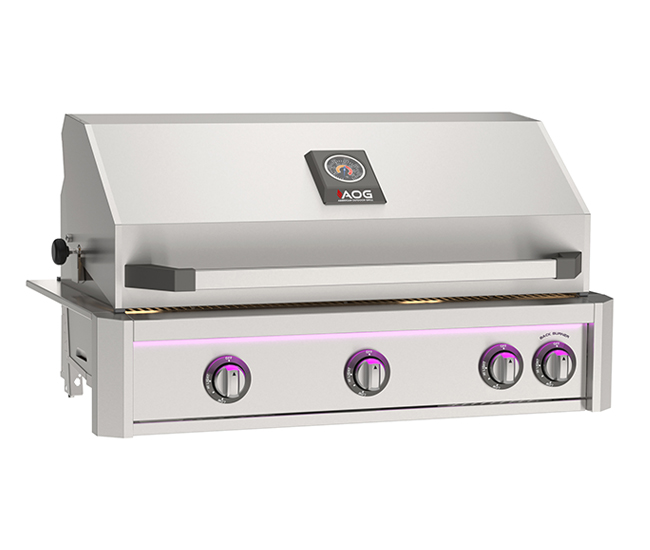 American Outdoor Grills by Fire Magic 36-Inch L Series Built-In Grill With Rotisserie Backburner | 3-Burner