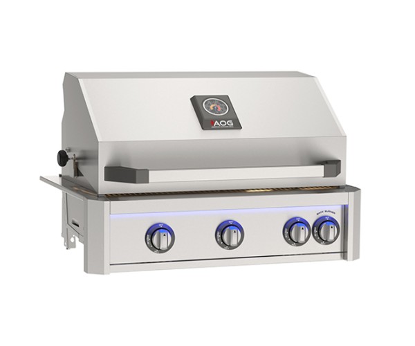 American Outdoor Grills by Fire Magic 30-Inch L Series Built-In Grill With Rotisserie Backburner | 3-Burner