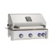 American Outdoor Grills by Fire Magic 30-Inch L Series Built-In Grill With Rotisserie Backburner | 3-Burner