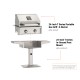 American Outdoor Grills by Fire Magic 24-Inch T Series Patio Post Mount Gas Grill | 2-Burner