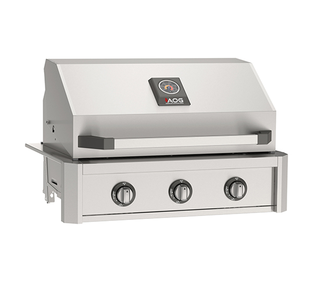 American Outdoor Grills by Fire Magic 30-Inch T Series Built-In Grill | 3-Burner