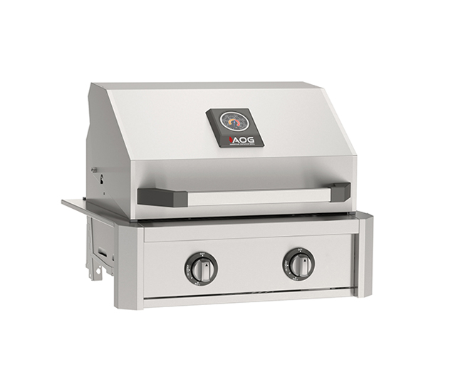 American Outdoor Grills by Fire Magic 24-Inch T Series Built-In Grill | 2-Burner