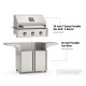 American Outdoor Grills by Fire Magic 30-Inch T Series Portable Gas Grill | 3-Burner