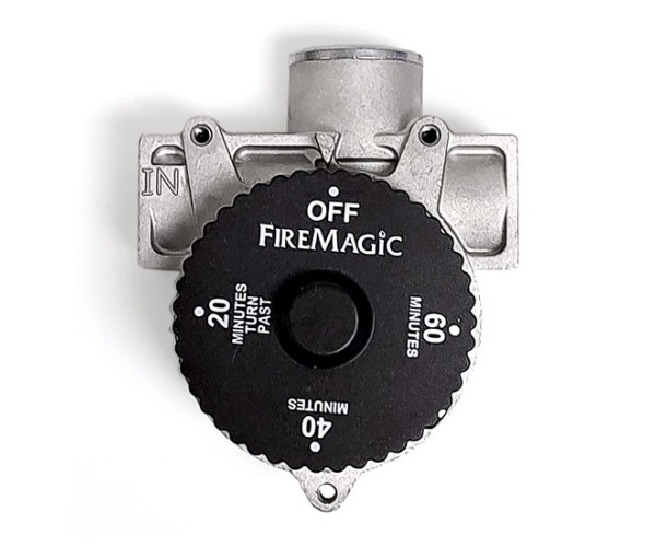 Fire Magic 1 Hour Automatic Timer Gas Shut Off Valve With Logo