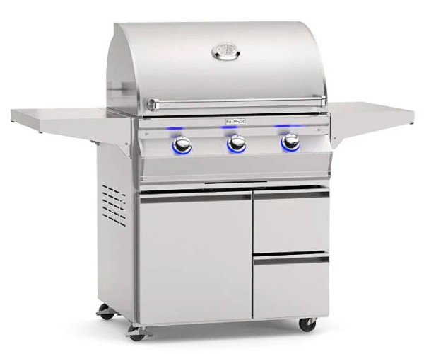 Fire Magic 30-inch Aurora A660 Portable Grill | 3-Burner Fire Magic 30-inch Aurora A660 Portable Grill | 3-Burner