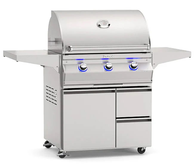 Fire Magic 30-inch Aurora A660 Portable Grill | 3-Burner Fire Magic 30-inch Aurora A660 Portable Grill | 3-Burner