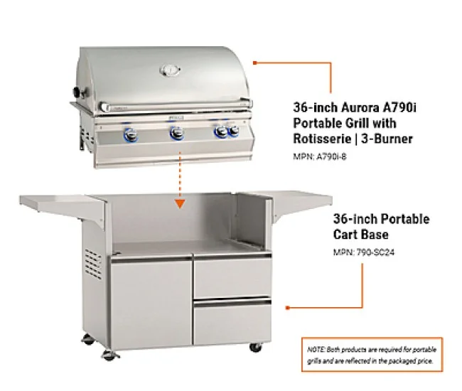 Aurora A790i Portable Grill - Thumbnail 2