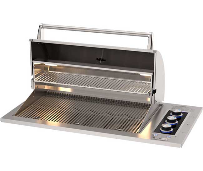 Fire Magic 30-inch Echelon Drop-In Grill with Hood | 3 Burners