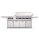 Fire Magic 48-inch Echelon Diamond E1060s Cabinet Cart Grill with Power Burner (Digital) | 4-Burner Fire Magic 48-inch Echelon Diamond E1060s Cabinet Cart Grill with Power Burner (Digital) | 4-Burner