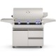 Fire Magic 36-inch Echelon Diamond Portable Gas Grill with Analog Thermometer | 3 Burners