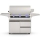Fire Magic 36-inch Echelon Diamond Portable Gas Grill with Digital Thermometer | 3 Burners