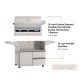 Fire Magic 36-inch Echelon Diamond E790i Portable Grill (Analog)