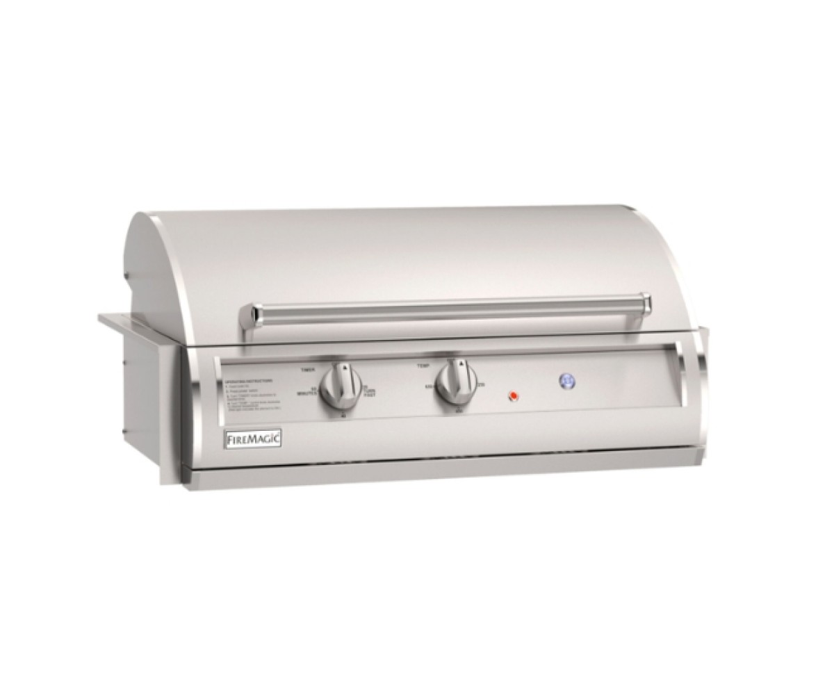 Fire Magic EL500 Electric Grill Dual Thermometer Magic View Window EL500I-4Z1E-W