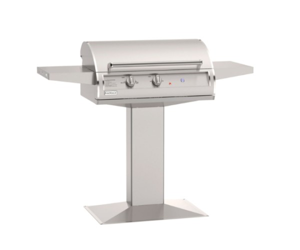 Fire Magic 30-inch Post Mounted Analog Electric Grill Fire Magic 30-inch Post Mounted Analog Electric Grill