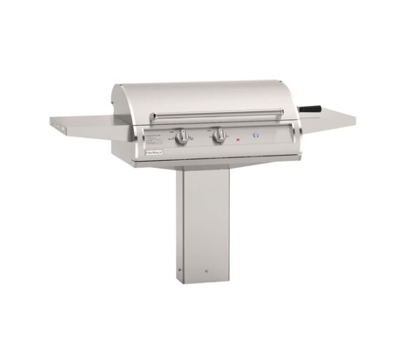 Fire Magic 30-inch In-Ground Post Mount Accessible Analog Electric Grill Fire Magic 30-inch In-Ground Post Mount Accessible Analog Electric Grill