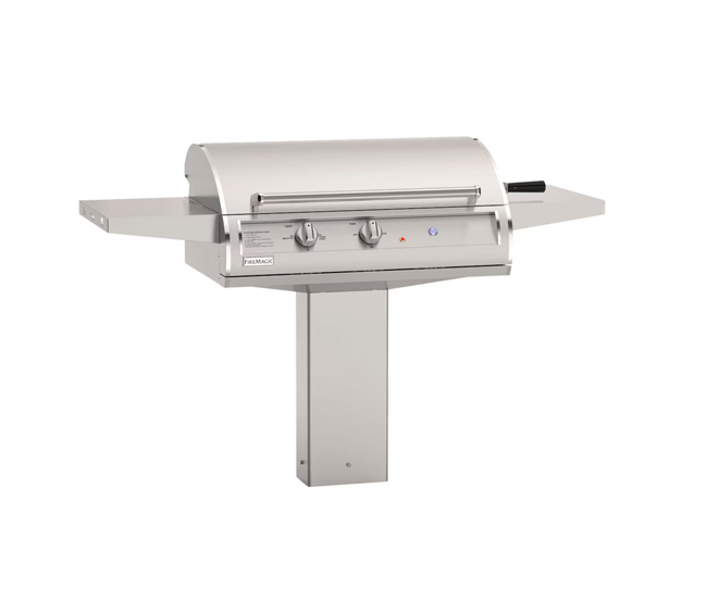 Fire Magic 30-inch In-Ground Post Mount Accessible Analog Electric Grill