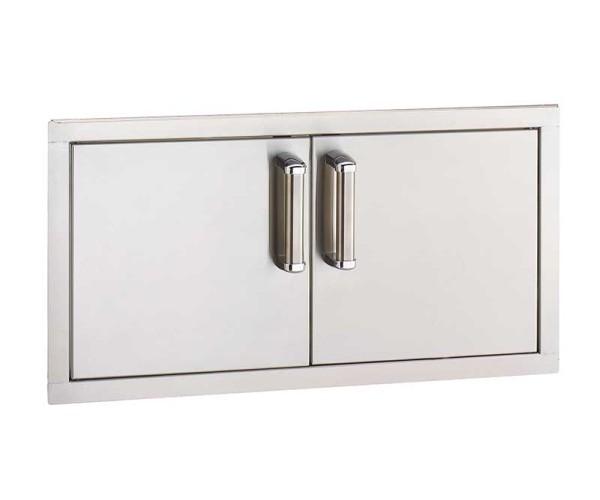 Fire Magic Flush Mount 14 x 30 Double Access Doors (Reduced Height) w/ Soft Close System