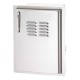 Single Access Door with Tank Tray and Louvers, Right Hinge  + $522.00 