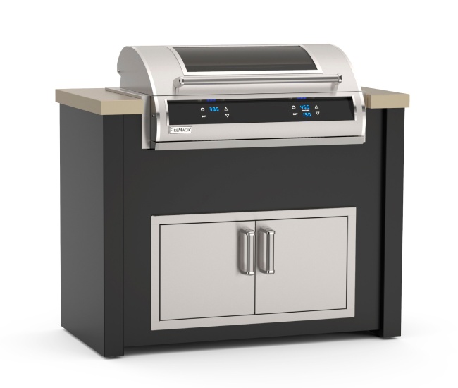 Fire Magic Electric Aluminum Grill Island For EL500 Fire Magic Electric Aluminum Grill Island For EL500