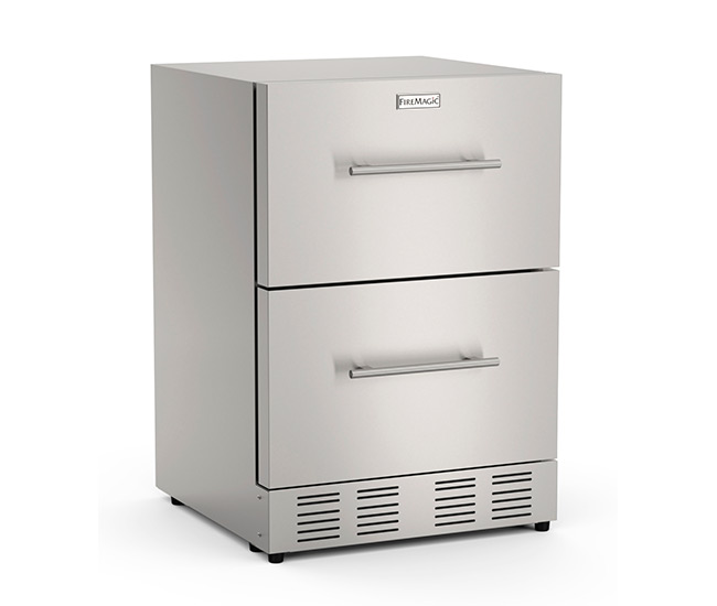 Fire Magic Cold Storage Double Drawer Refrigerator Fire Magic Cold Storage Double Drawer Refrigerator