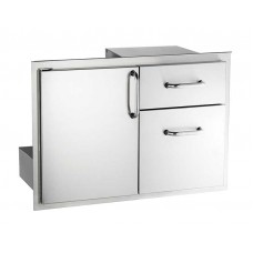 Fire Magic 20 x 30 Access Door with Double Drawer
