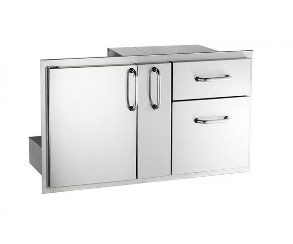 Fire Magic 36 x 18 Access Door with Platter and Double Drawer Fire Magic 36 x 18 Access Door with Platter and Double Drawer