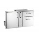 Fire Magic 36 x 18 Access Door with Platter and Double Drawer