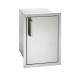 Fire Magic Flush Mounted  20 x 14 Single Access Door with Dual Drawers with Soft Close System, Right Hinge