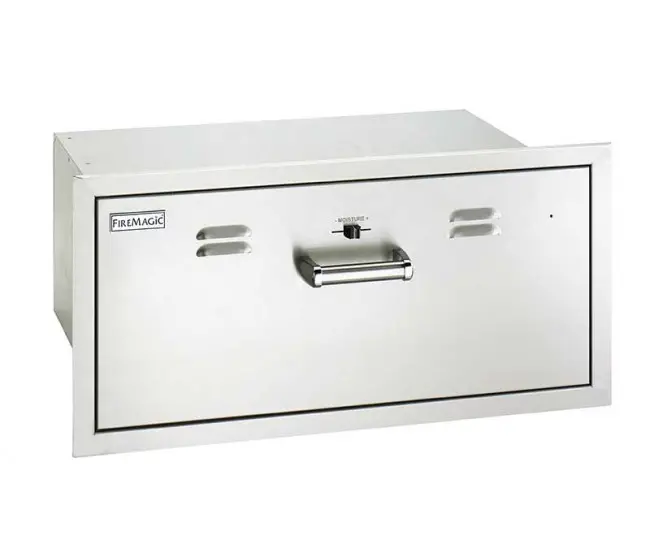 Fire Magic Flush Built-In Warming Drawer - Thumbnail 5