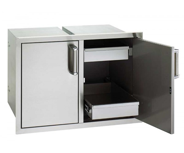 Fire Magic Flush Mount Double Drawer with 2 Dual Drawer Fire Magic Flush Mount Double Drawer with 2 Dual Drawer