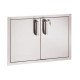 Fire Magic Locking Flush Mount 15 x 30 Double Access Doors (Reduced Height)