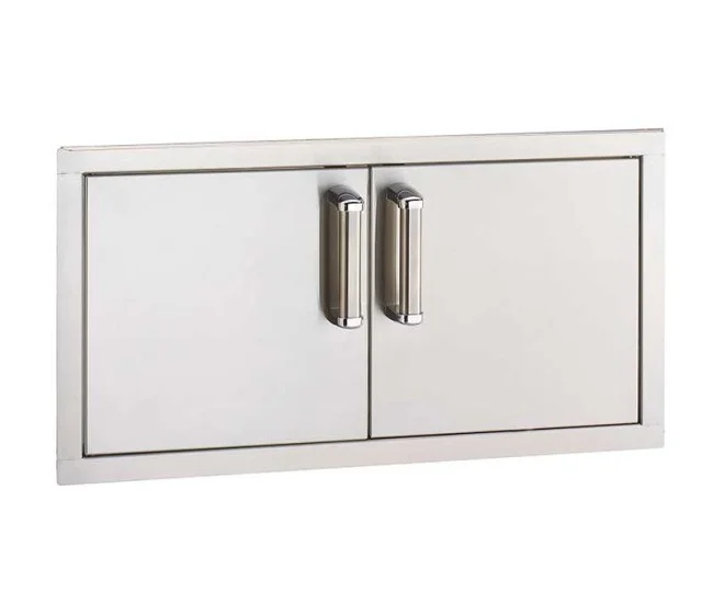 Fire Magic Flush Mount 14 x 30 Double Access Doors (Reduced Height