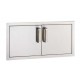 Fire Magic Flush Mount 14 x 30 Double Access Doors (Reduced Height) with Soft Close System
