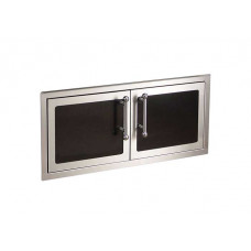 Fire Magic Black Diamond Double Doors (Reduced Height) with Soft Close System