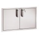 Fire Magic Locking Flush Mount 38" Double Access Door (Reduced Height)