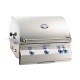 Fire Magic 30-inch Aurora A660i Built-In Grill With Rotisserie and Magic Window, Natural