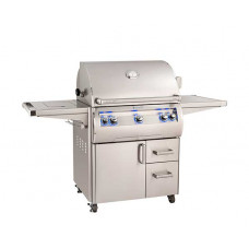 Fire Magic 30-inch Echelon Diamond E660s Portable Grill with Single Side Burner (Analog)