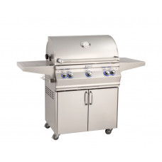 Fire Magic 30-inch Aurora A540s Portable Grill With Single Side Burner