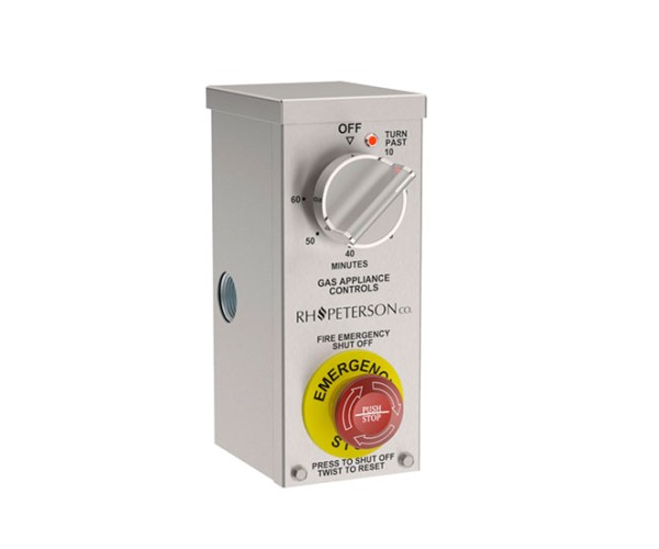 Commercial Gas Auto-Shut Off and Electric Timer Commercial Gas Auto-Shut Off and Electric Timer