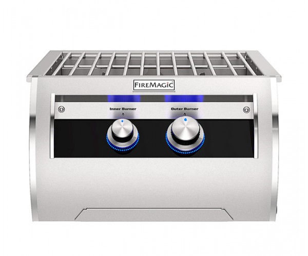 Fire Magic Echelon Diamond Series Power Burner w/ Stainless Steel Cooking Grid Fire Magic Echelon Diamond Series Power Burner w/ Stainless Steel Cooking Grid