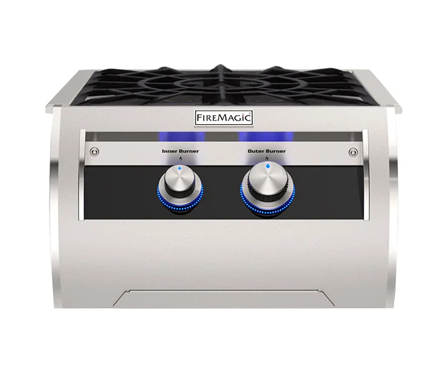 Fire Magic Echelon Diamond Series Power Burner w/ Porcelain Cast - Main Image