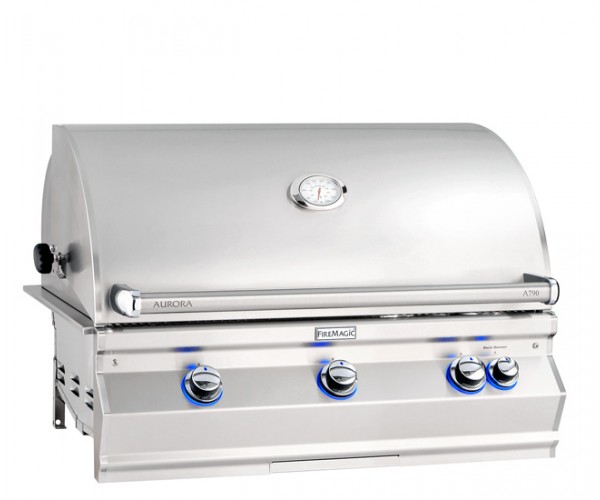 Fire Magic 36-inch Aurora A790i Built-In Grill with Rotisserie Fire Magic 36-inch Aurora A790i Built-In Grill with Rotisserie