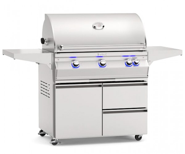 Fire Magic 36-inch Aurora A790i Portable Grill with Rotisserie Fire Magic 36-inch Aurora A790i Portable Grill with Rotisserie