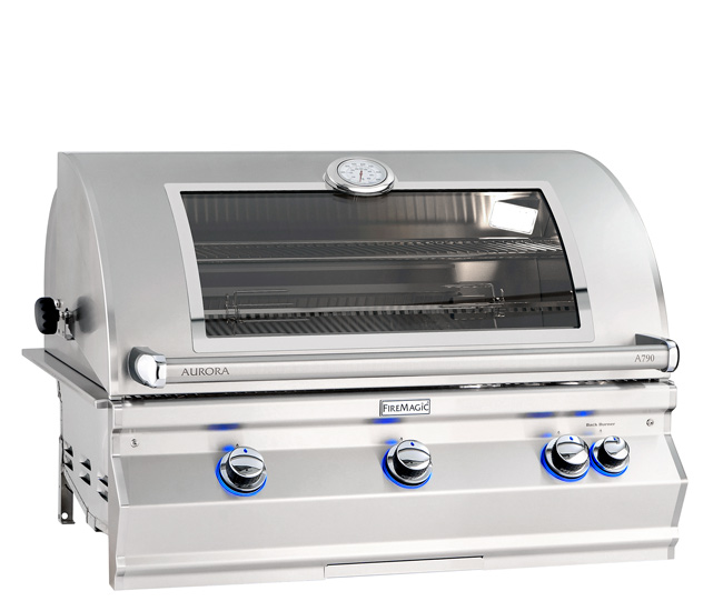 Fire Magic 36-inch Aurora A790i Portable Grill with Rotisserie Fire Magic 36-inch Aurora A790i Portable Grill with Rotisserie