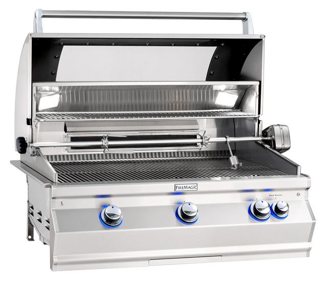 Fire Magic 36-inch Aurora A790i Portable Grill with Rotisserie Fire Magic 36-inch Aurora A790i Portable Grill with Rotisserie