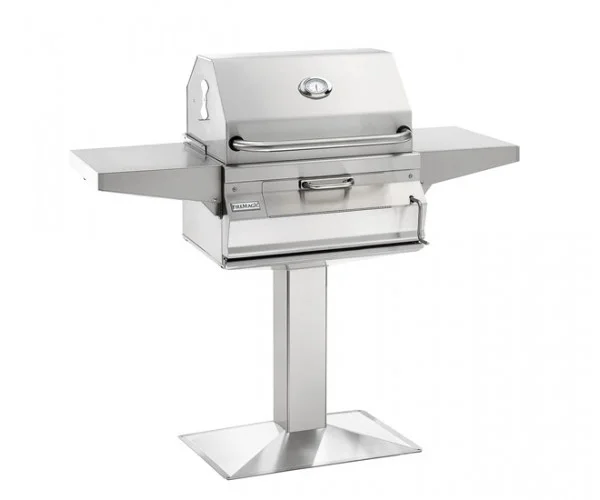 Natural gas grill post mount sale