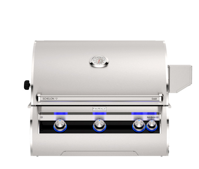 Fire Magic 30-inch Echelon Diamond E660i Built-In Grill (Analog)