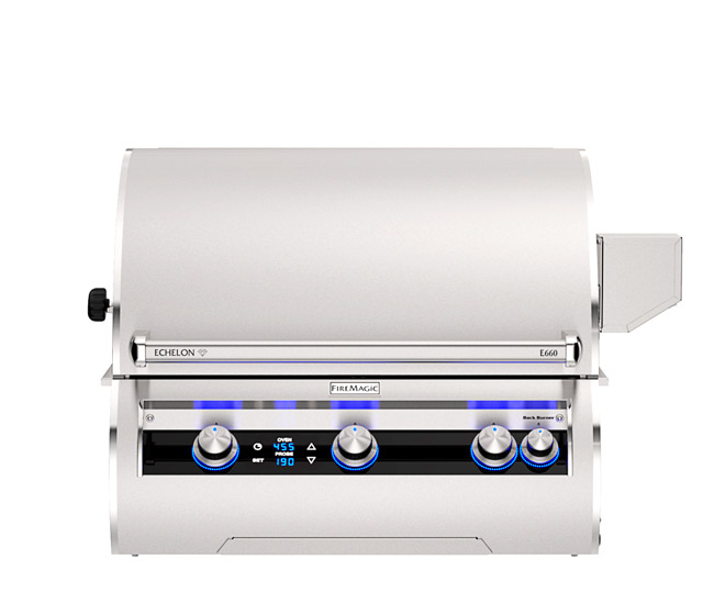 Fire Magic 30-inch Echelon Diamond E660i Built-In Grill (Digital)