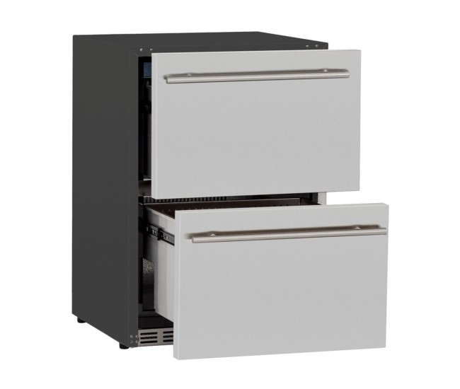 24" 5.3C Deluxe Outdoor Rated 2-Drawer F 24" 5.3C Deluxe Outdoor Rated 2-Drawer F